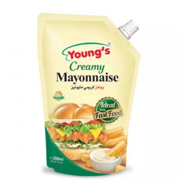 YOUNG`S CREAMY MAYONNAISE 200ML